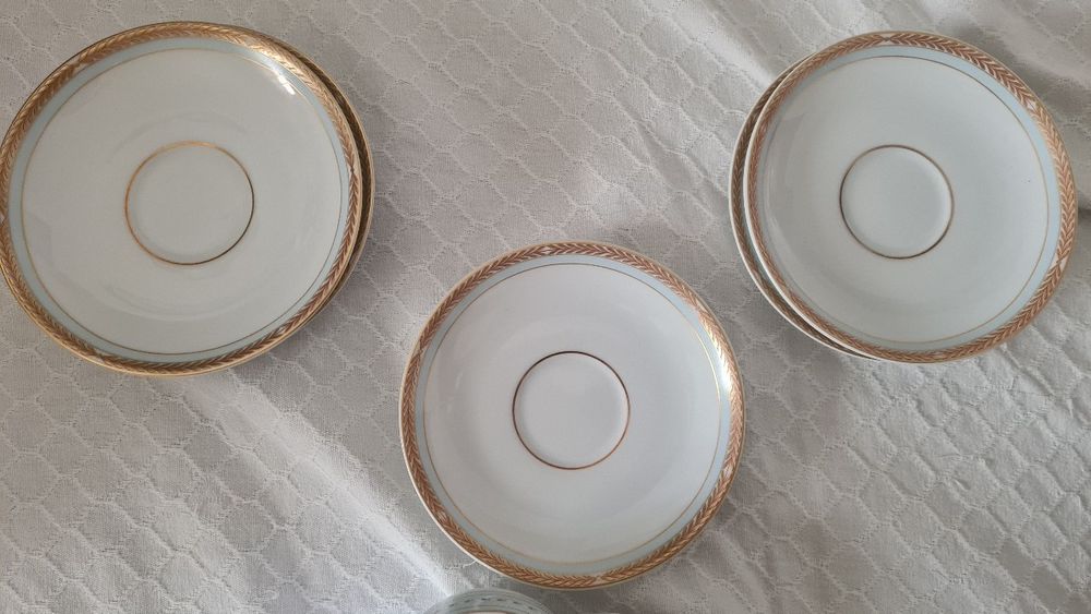 Serviço de café porcelana Vista Alegre VA Collares