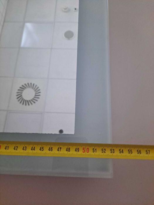 Lustro łazienkowe led