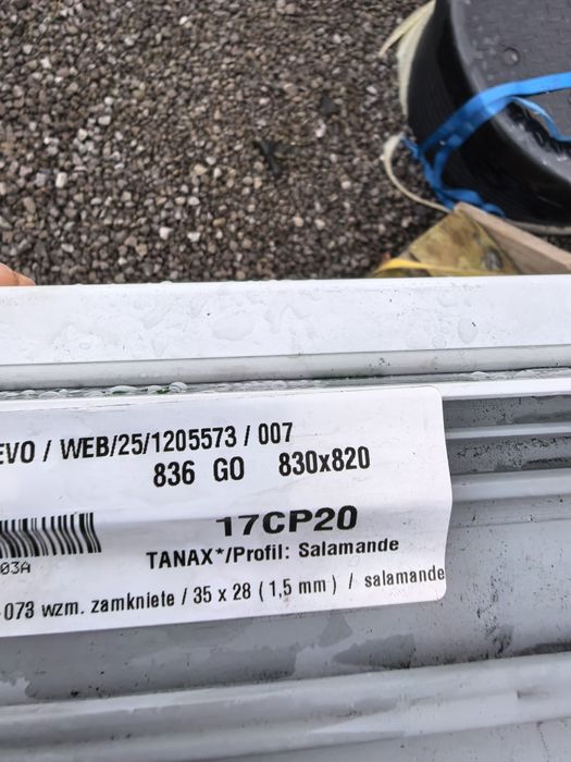 Sprzedam nowe okna PCV SALAMANDER