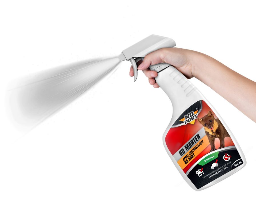Spray, środek, preparat do odstraszania kun i łasic No Pest® 500ml