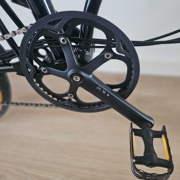 Brompton C Line M6L Explore Black Edition 2023 Bicicleta Dobrável