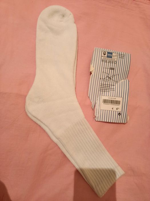 Носки белые махровые