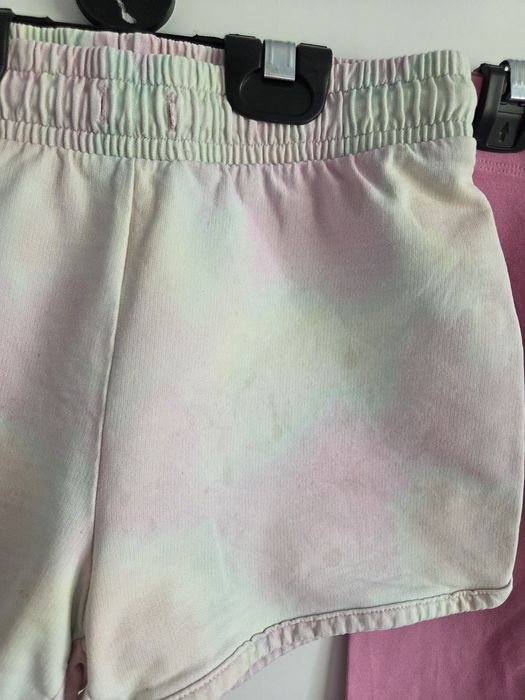 Krótkie spodenki 3 pary Dunnes Next M&S r. 128cm 8 lat