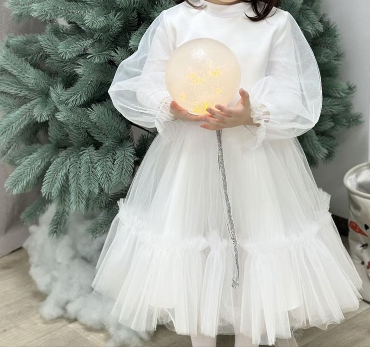 Плаття святкове, сукня сніжинки