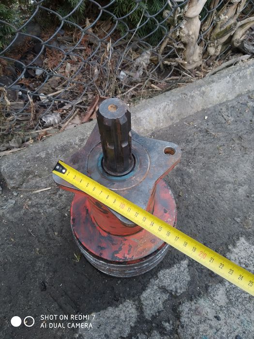 До картопляного комбайна перехід на ремінну передачу