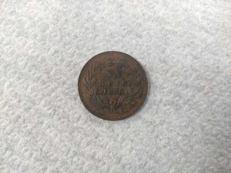 XX Reis Coin 1885