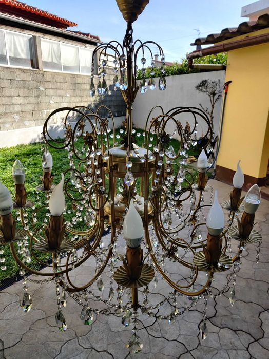 Candeeiro teto vintage