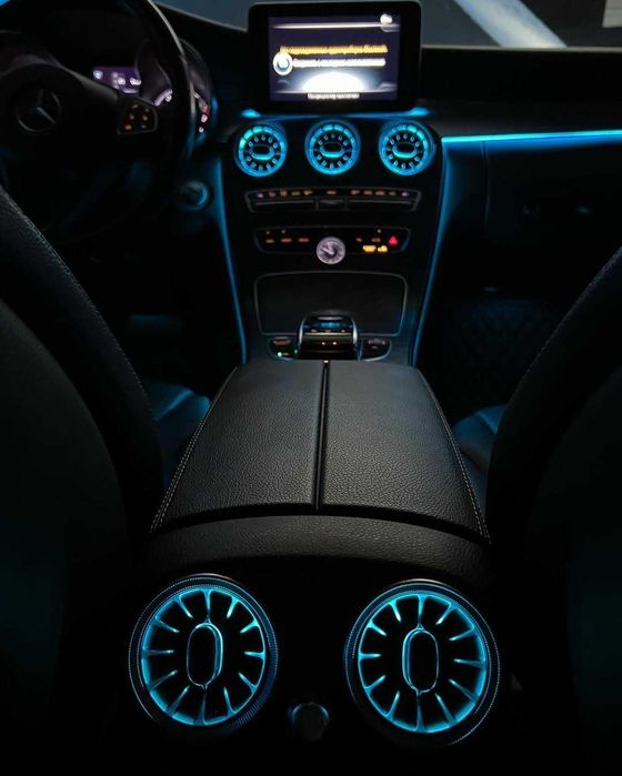 Підсвітка салону ambient light Mercedes w205 c class GLC X253