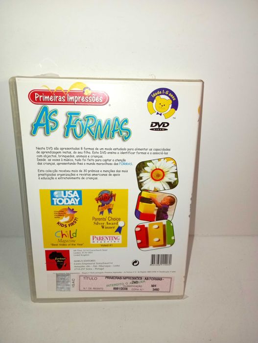 AS Formas - DVD Pedagógico