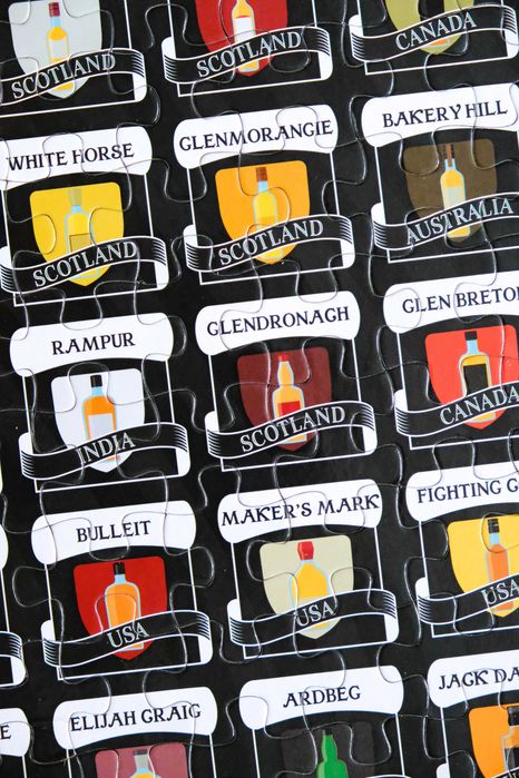 Puzzle Pattison House 100 Whiskies of the world 300 el kompletne