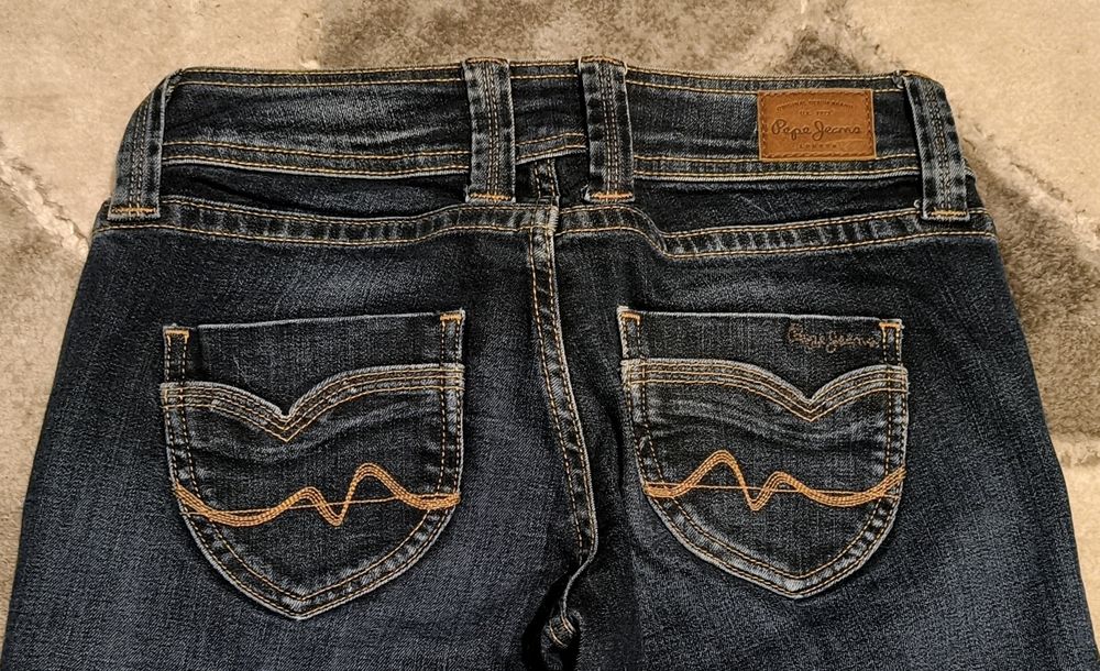 Spodnie jeansowe, jeansy damskie, Pepe jeans, 26/30