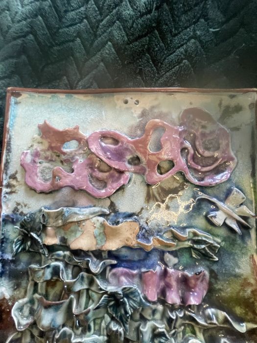 plakieta artystyczna ceramiczna
