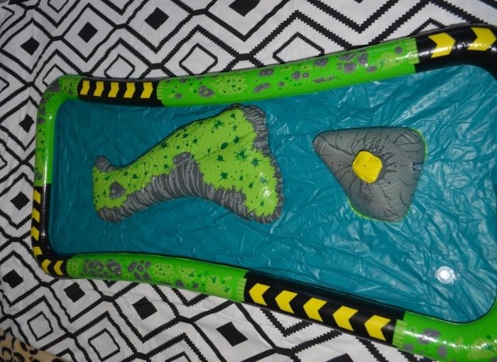 Большой надувной игровой центр песочница бассейн город динозавров