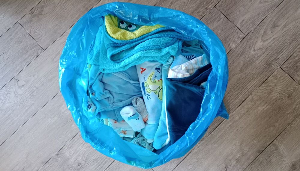 Wielka paka ślicznych ubranek dla chłopczyka od 50 do 74
