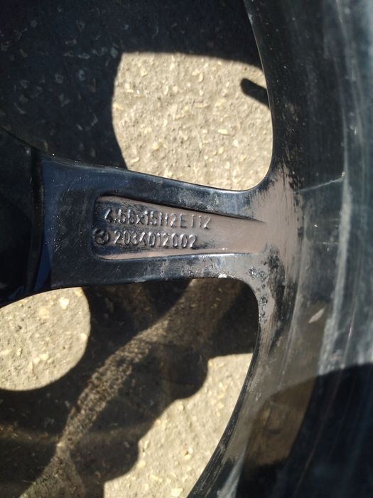 Mercedes W203 Koło Dojazdowe 5X112X15 ET12