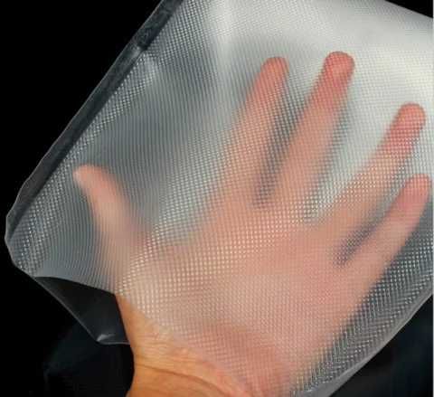 Пленка пакеты вакуумные 80мк рифленые гофрированная рулонная плівка