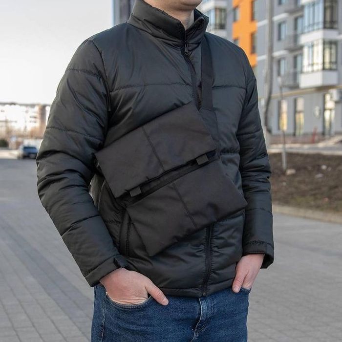 Сумка мессенджер С КОБУРОЙ. Тактическая сумка из ткани, сумка кобура