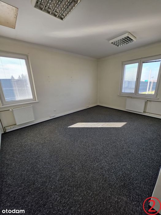 Pomieszczenia biurowe 23m2, 45m2.