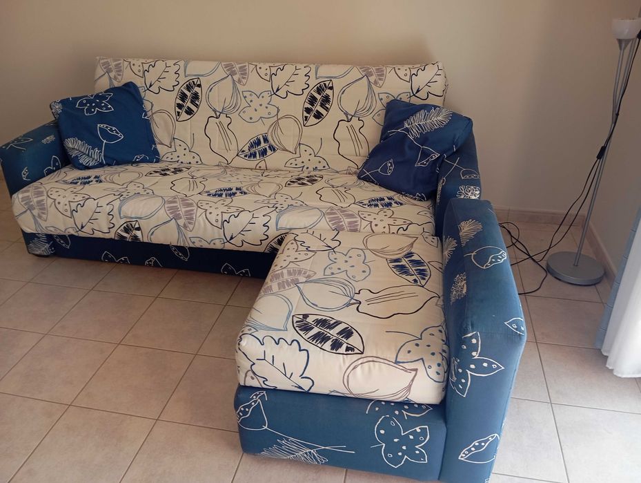 Sofá cama opção chaiselong