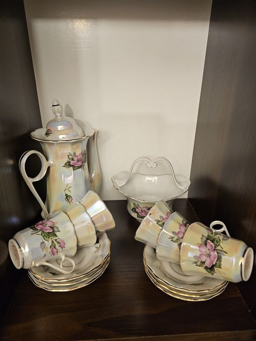 Кавовий сервіз Коростень фарфор
