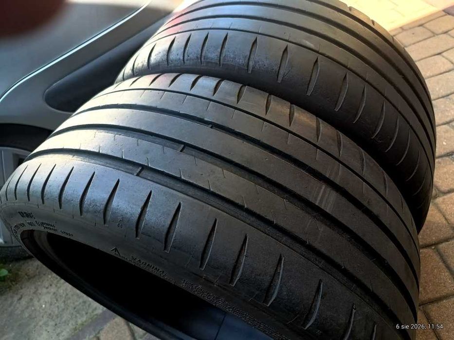2Opony Letnie 235/40/18 95Y MICHELIN Pilot Sport 4S Extra-Load DT1 RIM-Protector Germany 12.2020r Bieżnik~5mm