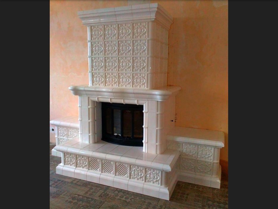 Изразцовые камины, печи из изразцов, изразцы Одесса