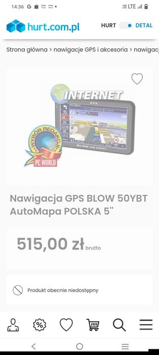 Sprawna nawigacja blow car system 50YBT