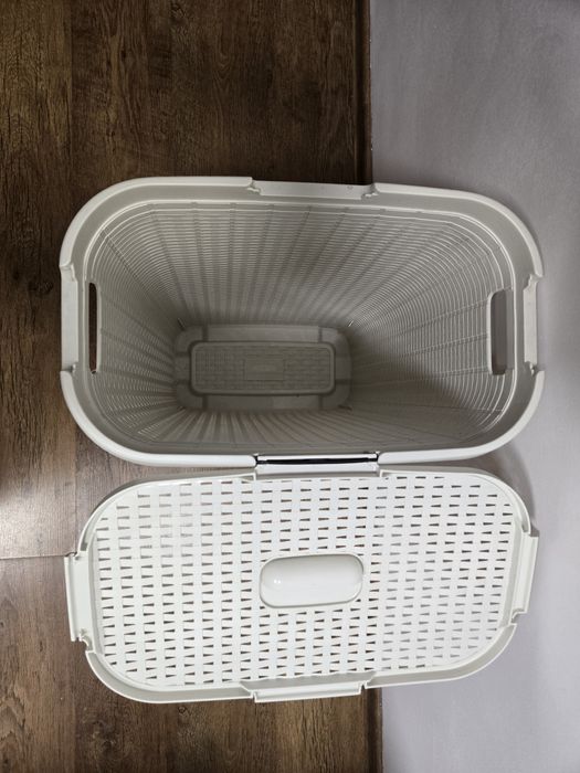 Curver Style REGAŁ i DWA KOSZE na bielizne przechowywanie w łazience