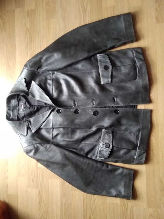 Kurtka skórzana męska