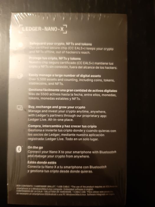 Ledger S Plus e Nano  X