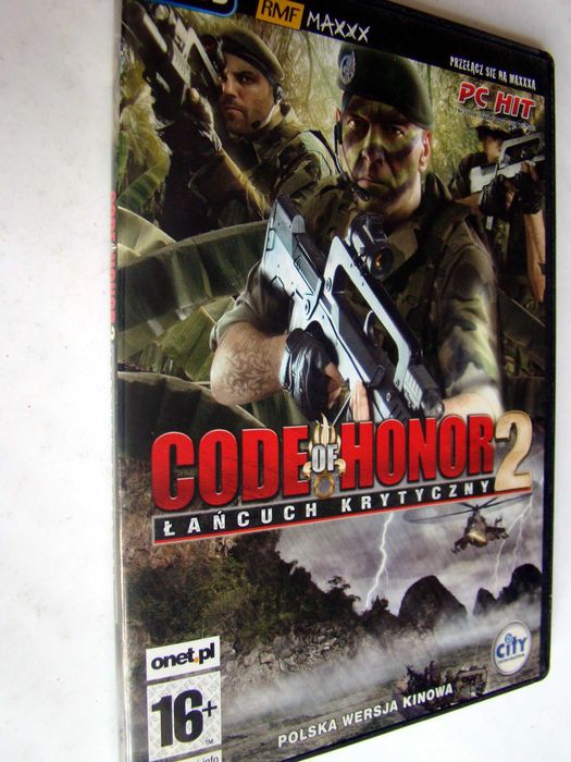 Code of Honor 2: Łańcuch Krytyczny. PC DVD