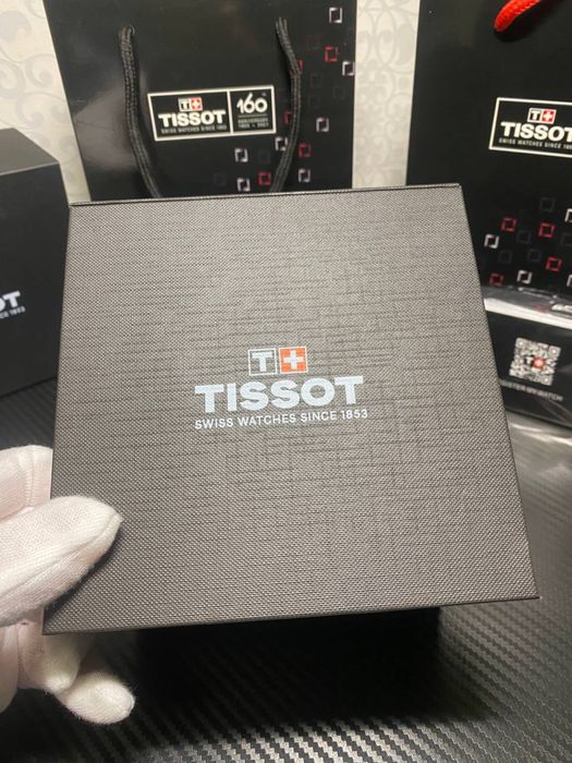 Чоловічий годинник Tissot PRX (У наявності) / Сталевий та каучуковий ремінець