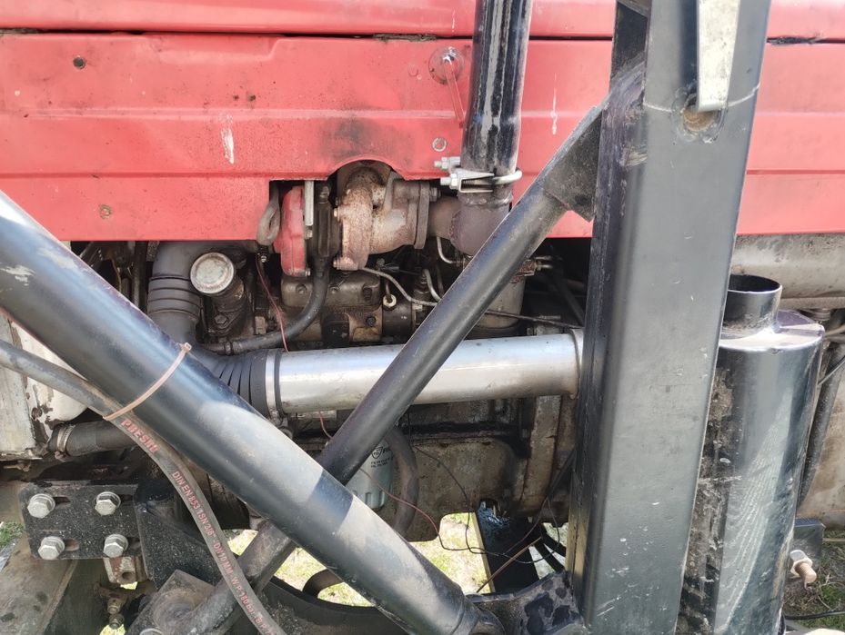 Ursus c360-3p turbo turbosprężarka intercooler komplet