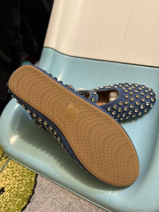 Балетки в стразах