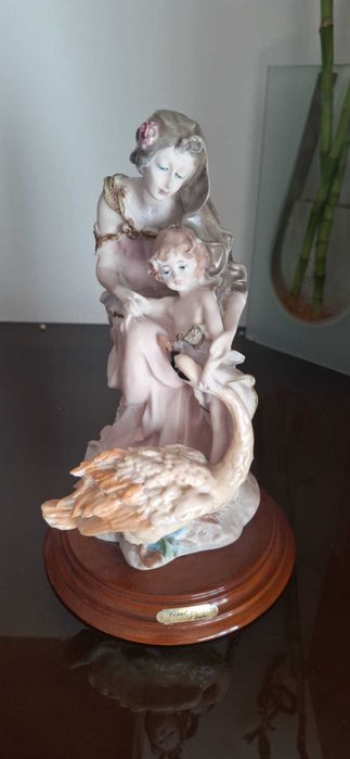 Estátua Decorativa Vintage Marmórite - Fabrico Nacional