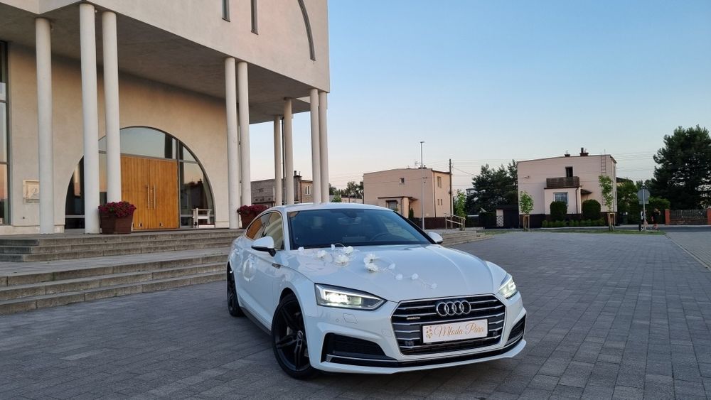 Wynajem samochód auto do ślubu wesele/imprezy okolicznościowe Audi A5