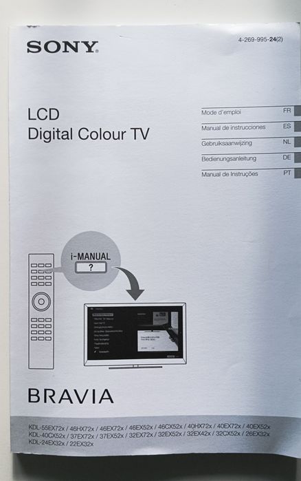 Televisão Sony  kdl-32ex520 32"
