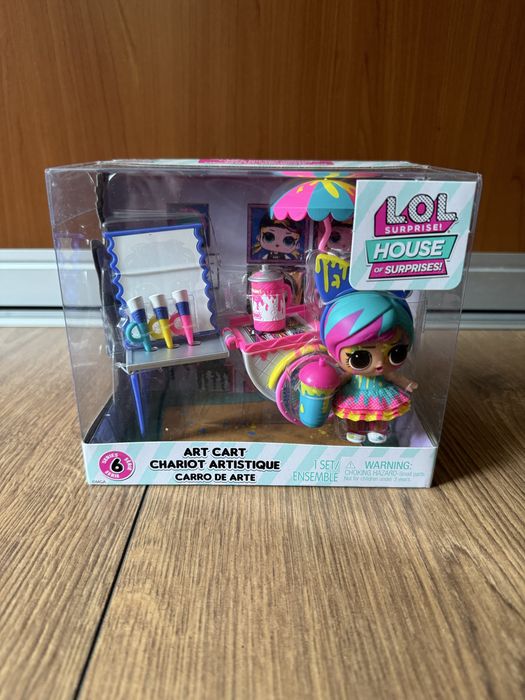 LOL Surprise House of surprise Art Cart Клякса