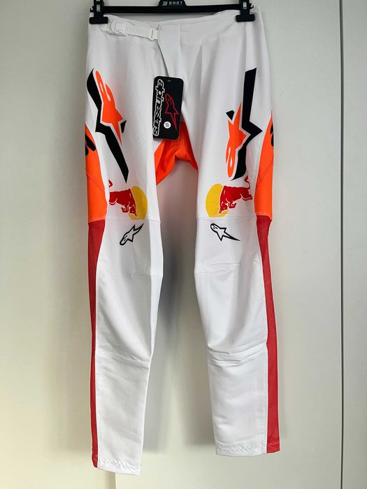 Strój Alpin estars Racer White (KTM RedBull)(cross,quad,enduro,mtb)