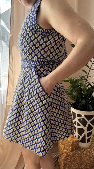 Сукня MaxMara Вишивка синій
