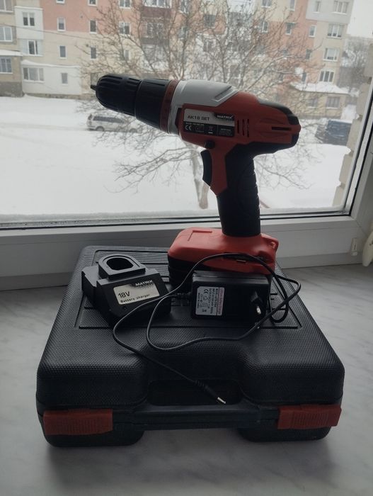 Шуруповерт Matrix (Германия) 18 V