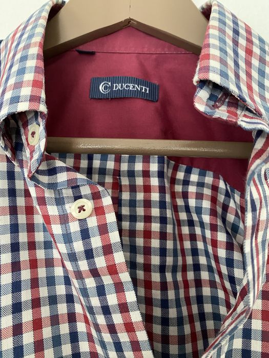 Camisa aos quadrados da Ducenti