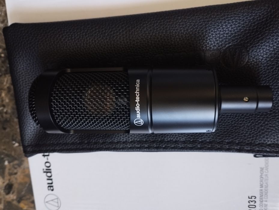 Audio-technica at2035 студійний мікрофон