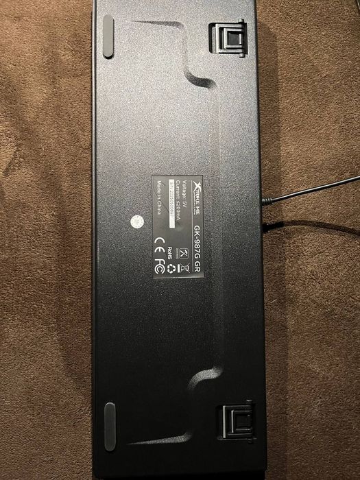 Клавіатура дротова XTRIKE ME GK-987 UA RGB Mechanical USB