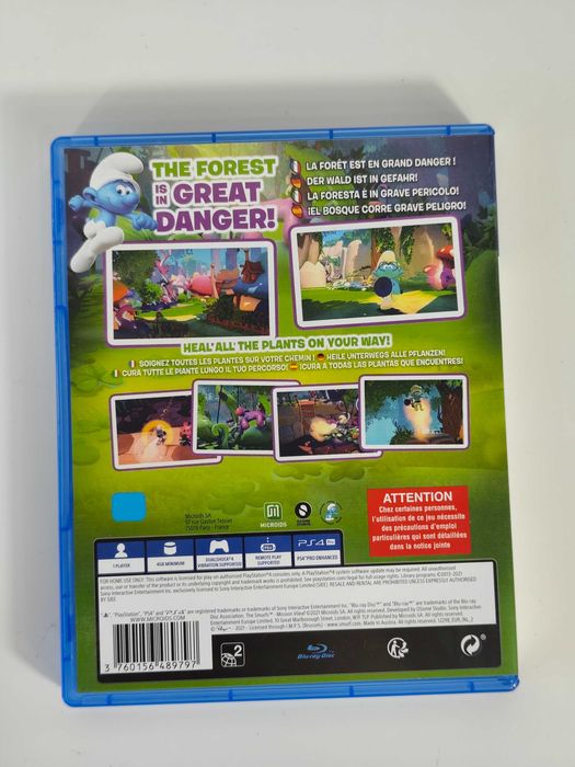 The Smurfs: Mission Vileaf - Playstation 4 PS4