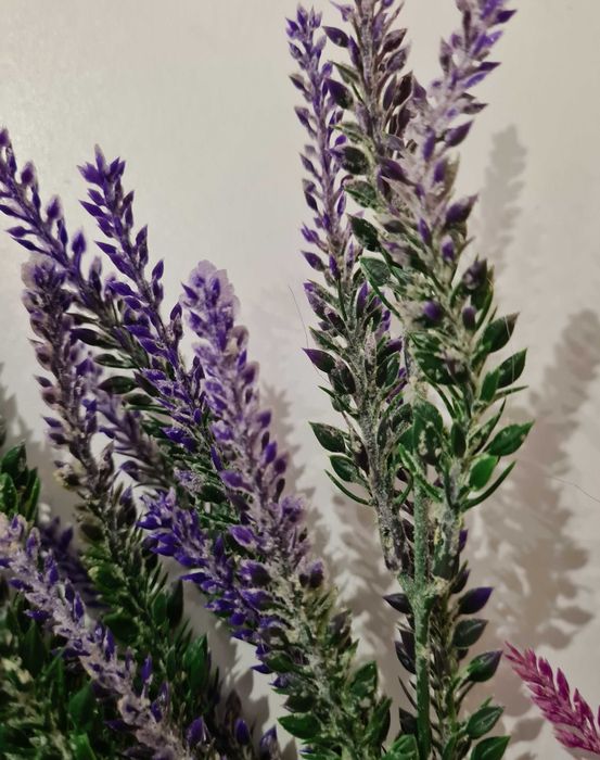 LAVANDA flores artificiais com Vaso decoração Verão