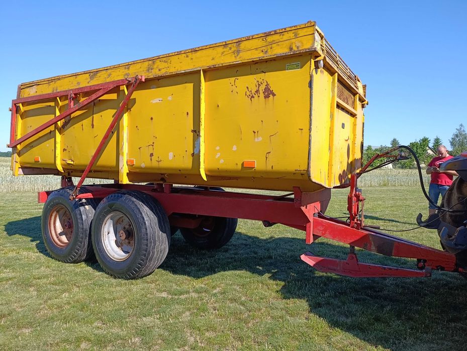 Przyczepa wywrotki 6-9 ton skorupa tandem Muller Midema Brimont