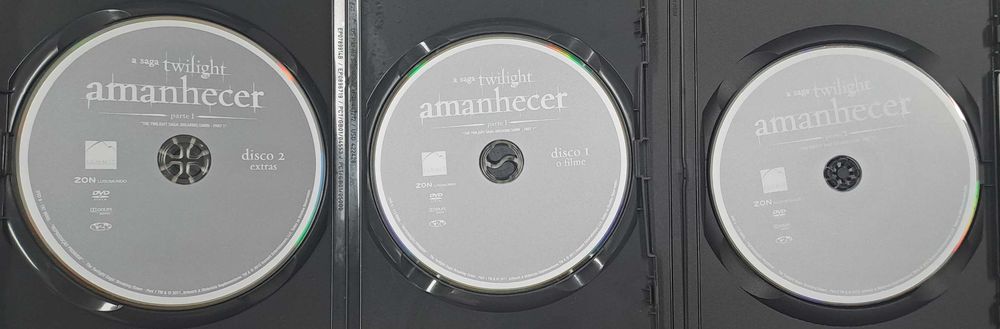 Pack 2 - Coleção Completa Crespúsculo ou Saga Twilight  (5 Filmes)
