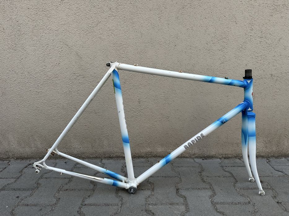 Retro rama szosowa stalowa Rapide support Shimano