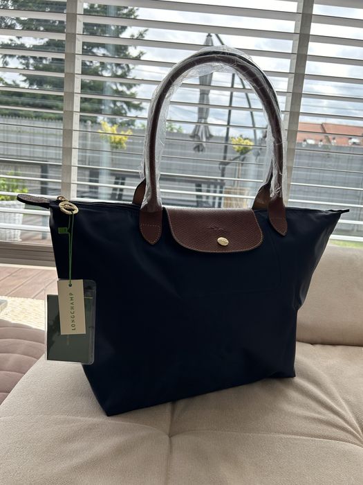 Torebka Longchamp granatowa M